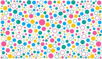 abstract Colorful Trendy circle shape seamless pattern illustration vector background design template in retro style. use to background, banner, placard, book cover, card, and poster design template.