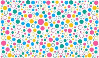 abstract Colorful Trendy circle shape seamless pattern illustration vector background design template in retro style. use to background, banner, placard, book cover, card, and poster design template.