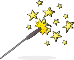 hand drawn cartoon sparkler png