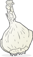 hand drawn cartoon garlic png