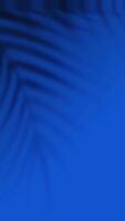 Dark blue Leaf Shadow Gradient Verticle background,  blue gradient background video