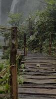 Bewegung Hintergrund Natur szenisch Wasserfall video