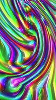 Abstract vertical gradient video, Holographic multicolor vertical video, Abstract liquid vertical video, Abstract geometric animation video