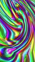 Abstract vertical gradient video, Holographic multicolor vertical video, Abstract liquid vertical video, Abstract geometric animation video