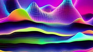 Abstract vertical gradient video, Holographic multicolor vertical video, Abstract liquid vertical video, Abstract geometric animation video