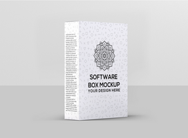 Software Box Attrappe, Lehrmodell, Simulation psd