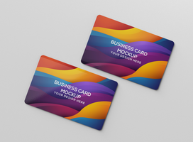 Business Card- Bank Card Mockup psd