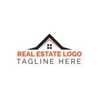 hogar y edificio logo y símbolo, real inmuebles logo vector