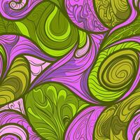 abstract pattern with seamless waves of thin lines with thick lines and solid colors vector