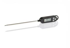 Kitchen thermometer for measuring liquids or meat temperature photo