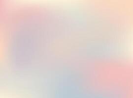 Colorful abstract background gradient pastel color palette blurred vector