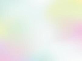 Colorful abstract background blurred gradient pastel color palette vector