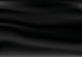 Abstract vector background luxury black cloth or liquid wave Abstract or black fabric texture background. Cloth soft wave. Creases of satin, silk, and cotton. Use for flag. illustration EPS 10.