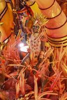 Rio, Brazil, february 12, 2024.  Parades of the samba schools Unidos do Viradouro of the special group, during the carnival in the city of Rio de Janeiro in Sapucai street photo