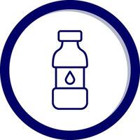 icono de vector de botella de agua