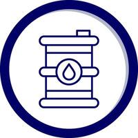 Oil Barrel Vector Icon