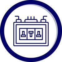 Fuse Box Vector Icon