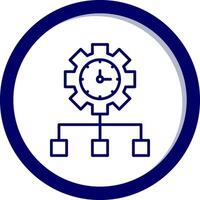 Time Management Vector Icon