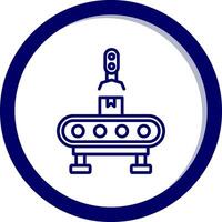 Factory Machine Vector Icon