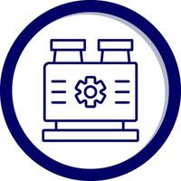 Factory Machine Vector Icon