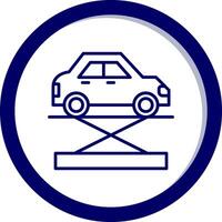 Car Jack Vector Icon