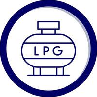 Liquefied Petroleum Gas Vector Icon