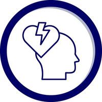 Broken Heart Vector Icon