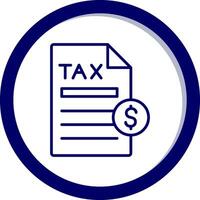 Tax Payment Vector Icon