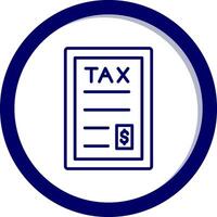 Tax Vector Icon