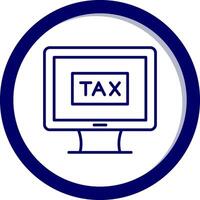 Tax Vector Icon