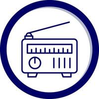 Radio Vector Icon