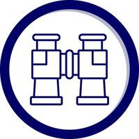 Binoculars Vector Icon