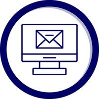 icono de vector de correo electrónico