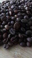 Vertical Video of Coffee Beans Background