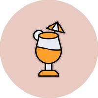 Cocktail Vector Icon