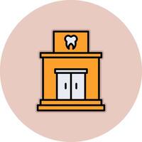 Dental Clinic Vector Icon