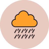 Rain Vector Icon