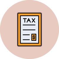 Tax Vector Icon