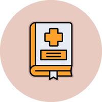 Medical Book Vector Icon