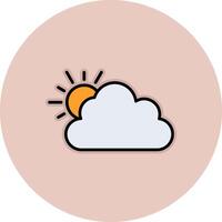 Cloudy Vector Icon