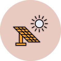 Solar Panel Vector Icon