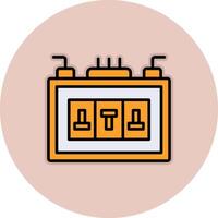 Fuse Box Vector Icon