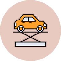 Car Jack Vector Icon