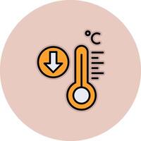 Low Temperature Vector Icon