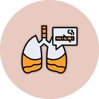 Lungs Vector Icon