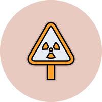 Radiation Vector Icon