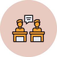 Debate Vector Icon