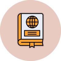 Geography Book Vector Icon