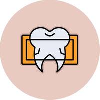 Dental X Ray Vector Icon