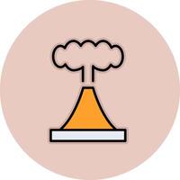 Volcano Vector Icon